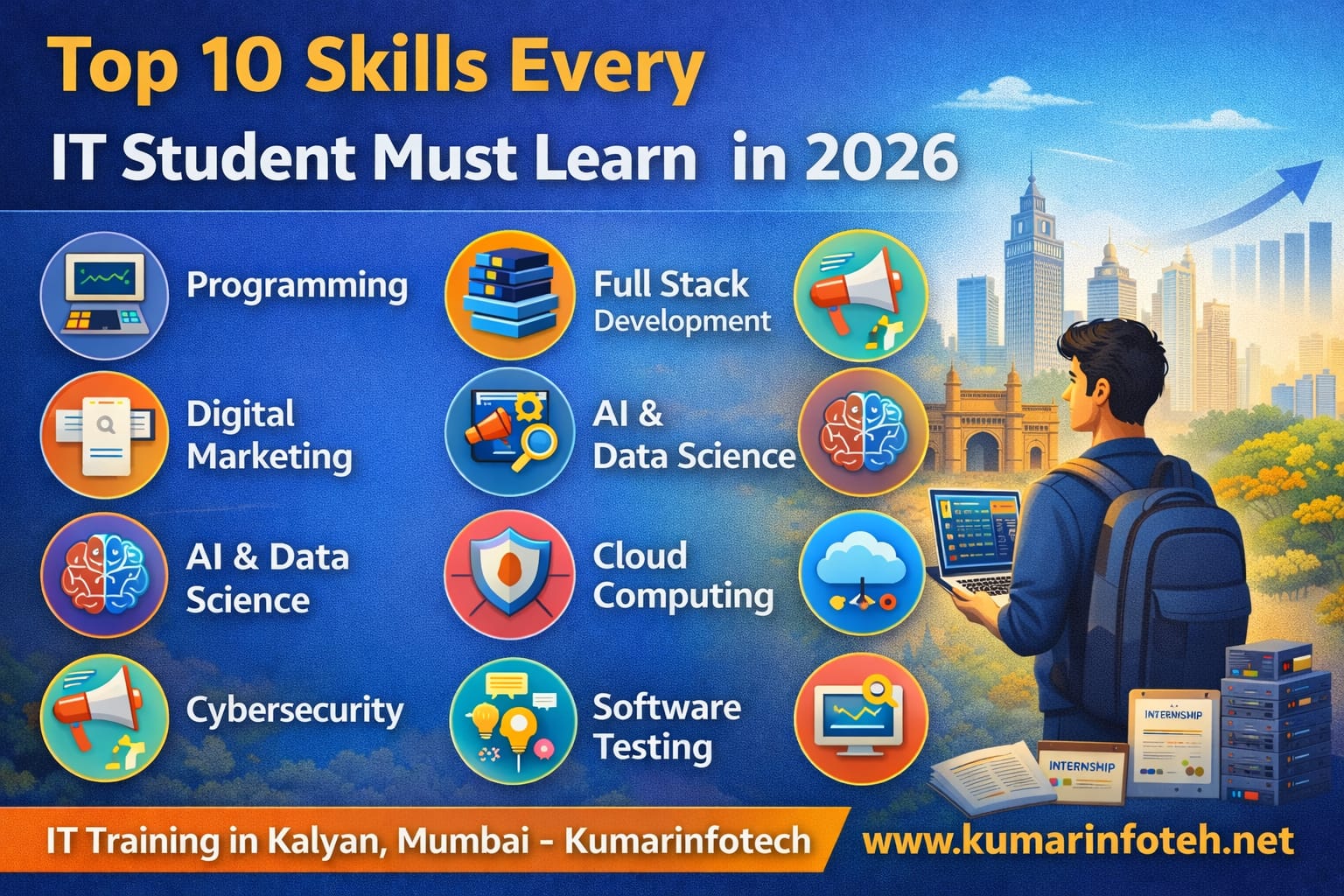 Top 10 Skills Every IT Student Must Learn in 2026.